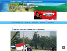 Tablet Screenshot of diskominfo.sumutprov.go.id